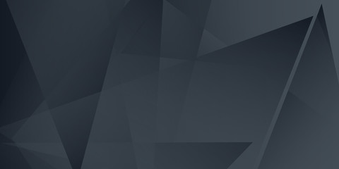 Obraz premium Black triangle abstract presentation background
