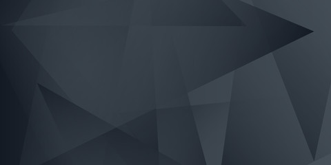 Obraz premium Simple modern black triangle abstract presentation background