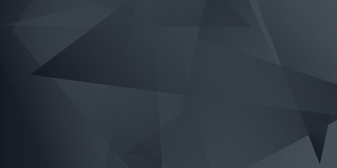 Obraz premium Simple modern black triangle abstract presentation background