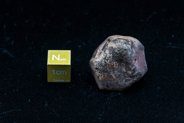 Chondrite Meteorite L6W2 Type isolated, piece of rock formed as an asteroid in the universe at...