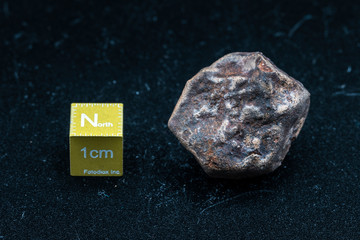 Chondrite Meteorite L6W2 Type isolated, piece of rock formed as an asteroid in the universe at...