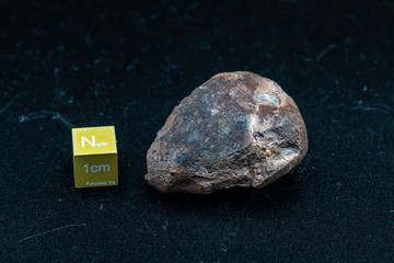 Chondrite Meteorite L6W2 Type isolated, piece of rock formed as an asteroid in the universe at...