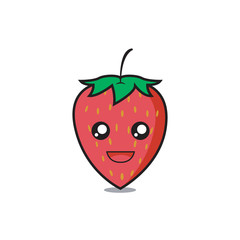 Cute Strawberry Fruit