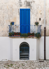 old door in Puglia Italy