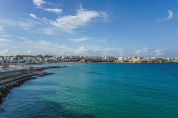 view of port of Southern Italy