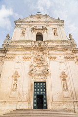 Obraz premium Church facade in Italy