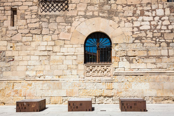 The historic Fermoselle Palace best known as the Air Tower built on 1440 in Salamanca, Spain