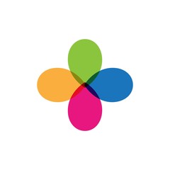 Plumeria flower logo