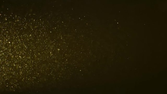 Video of underwater colorful bubbles rising to surface in slow motion 180fps. Close up, refreshing soda tonic fizzy water, bubbles dissolve in mineral carbonated drink. Bubbles particles rise up.