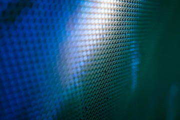 CloseUp LED blurred screen. LED soft focus background. abstract background ideal for design.