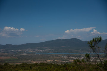 Beautiful View from the Opal mines in La Trinidad, Tequisquiapan, Querétaro, Mexico