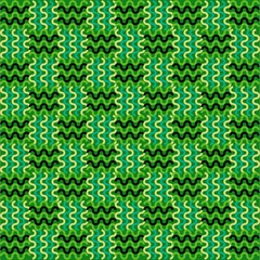 The Amazing of Colorful Line Green and Black, Abstract, Repeat, Illustrator Pattern Wallpaper 