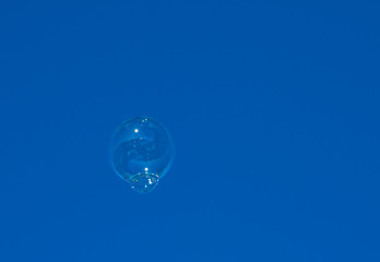 Bubble Floating in Air