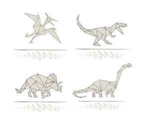 dinosaurs symbols design © RATOCA