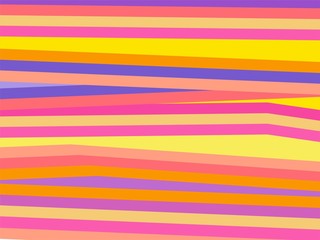 The Amazing of Colorful Art Yellow, Pink, Red and Purple ,Abstract Modern Shape Background or Wallpaper