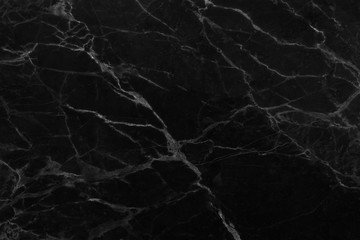 Black marble natural pattern for background, abstract natural marble black and white