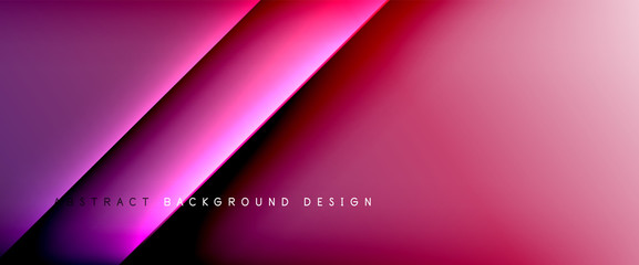 Trendy simple fluid color gradient abstract background with dynamic straight shadow line effect. Vector Illustration For Wallpaper, Banner, Background, Card, Book Illustration, landing page © antishock