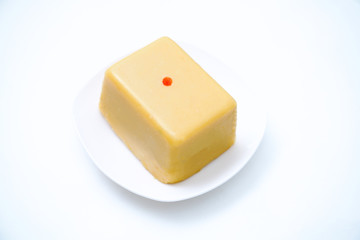 Chinese old Beijing snack pea yellow