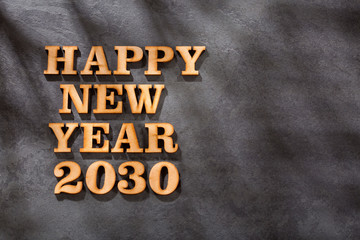 Happy new year 2030 - Text space