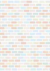 かわいいレンガの背景　縦