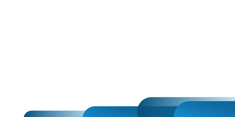 Modern simple blue white abstract presentation background design with copy space.