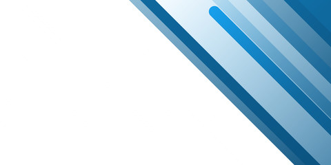 Modern simple blue white abstract presentation background design with copy space.