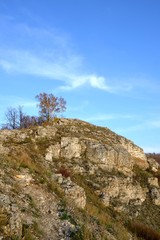 Bald mountain - one of the peaks of the Volga upland on the right Bank of the Volga