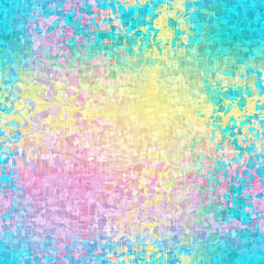 Rainbow variegated bleed ink holographic pearlescent opalescent geometric seamless repeat raster jpg pattern swatch.