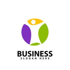 Adoption and community logo template vector icon