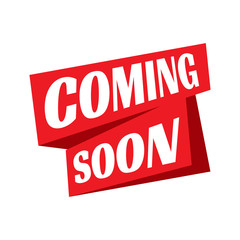 coming soon logo sign. new product release banner icon. coming soon stamp vector illustration.