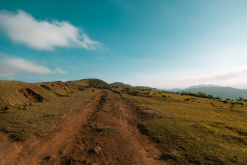 road in the mountains