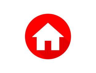 Home, home page vector web icon isolated on black background, EPS 10, top view	