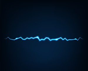 Abstract background vector electric light. Spark flash effect. Bright curved line. Neon glowing curves.