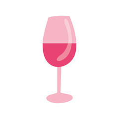 wine cup drink isolated icon