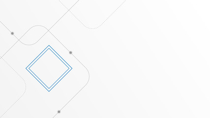 Abstract geometric connect lines and dots.Simple technology graphic background.Illustration Vector design Network and Connection concept.