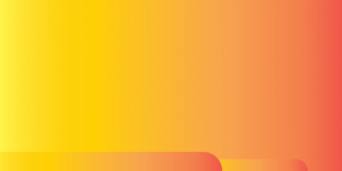 Fresh Orange Yellow Circle Line Abstract Background Presentation Vector Illustration