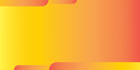 Fresh Orange Yellow Circle Line Abstract Background Presentation Vector Illustration