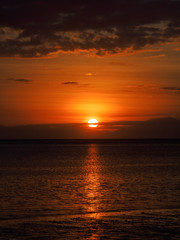Sunset at Christo Rei Beach, Dili, Timor Leste (East Timor)