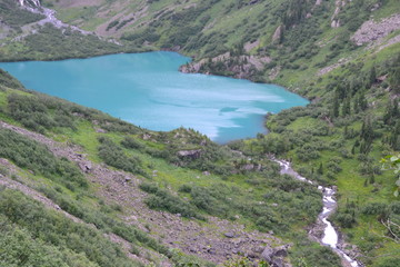 lake in mountains