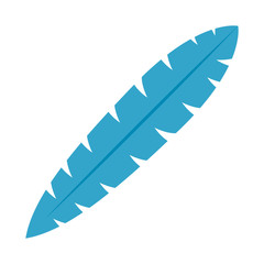 exotic feather bird isolated icon
