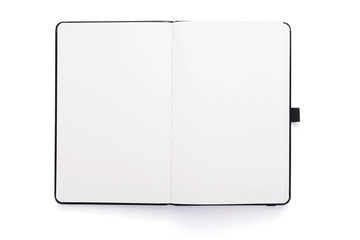 notepad or notebook paper at white background - 319995992