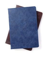 notepad or notebook paper at white background