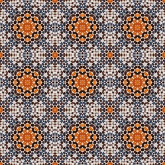 Digital paper pattern mosaic seamless Background south Morocco