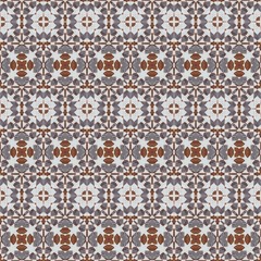 Digital paper pattern mosaic seamless Background south Morocco