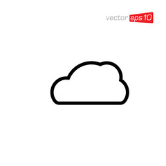 Cloud Icon Design Vector Illustration