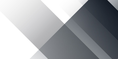 Modern black white grey silver abstract background for presentation design.