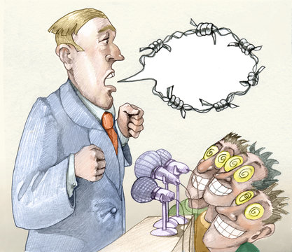 nationalism editorial political cartoon