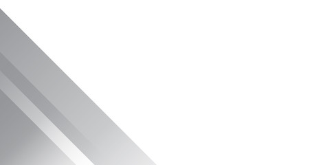 Grey white abstract background geometry shine and layer element vector for presentation design. Suit for business, corporate, institution, party, festive, seminar, and talks.