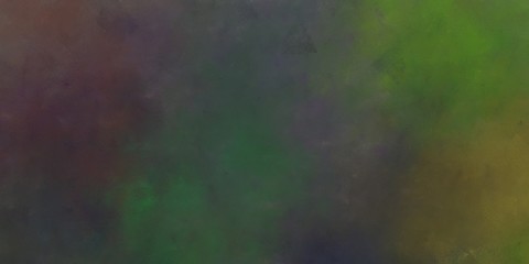 abstract artistic aged horizontal banner with dark slate gray, dark olive green and very dark blue color