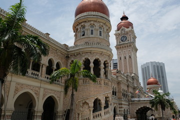 Fototapeta na wymiar Kuala Lumpur Malaysia - Sultan Abdul Samad building along Independence Square